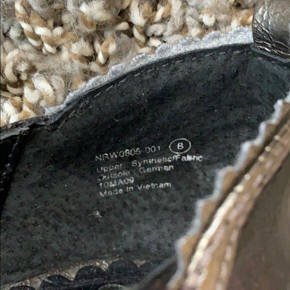 Not Rated Leopard Print Platform Heels Sz 8 - Picture 7 of 7